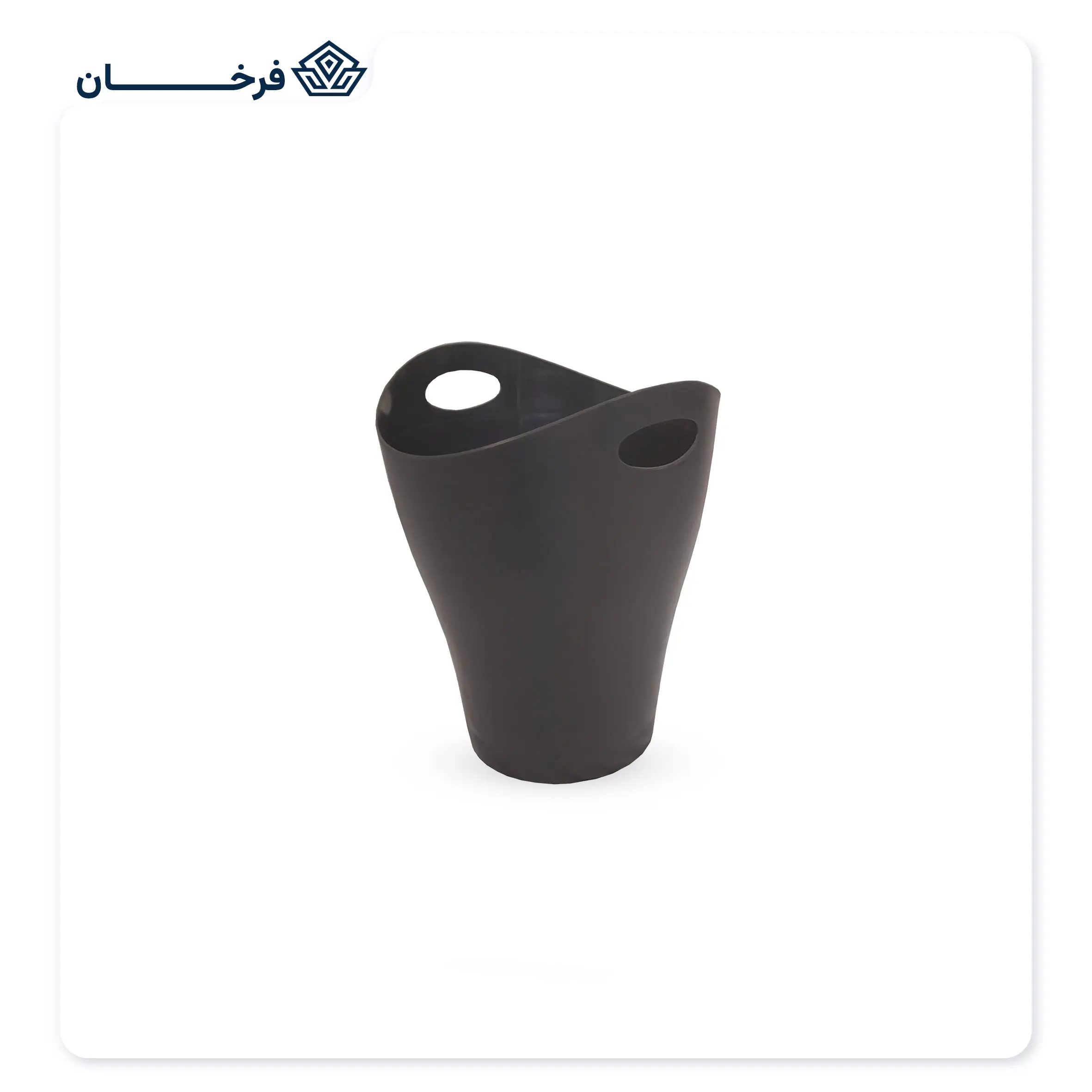 100196 سطل پلاستیکی بزرگ مشکی کد 100196