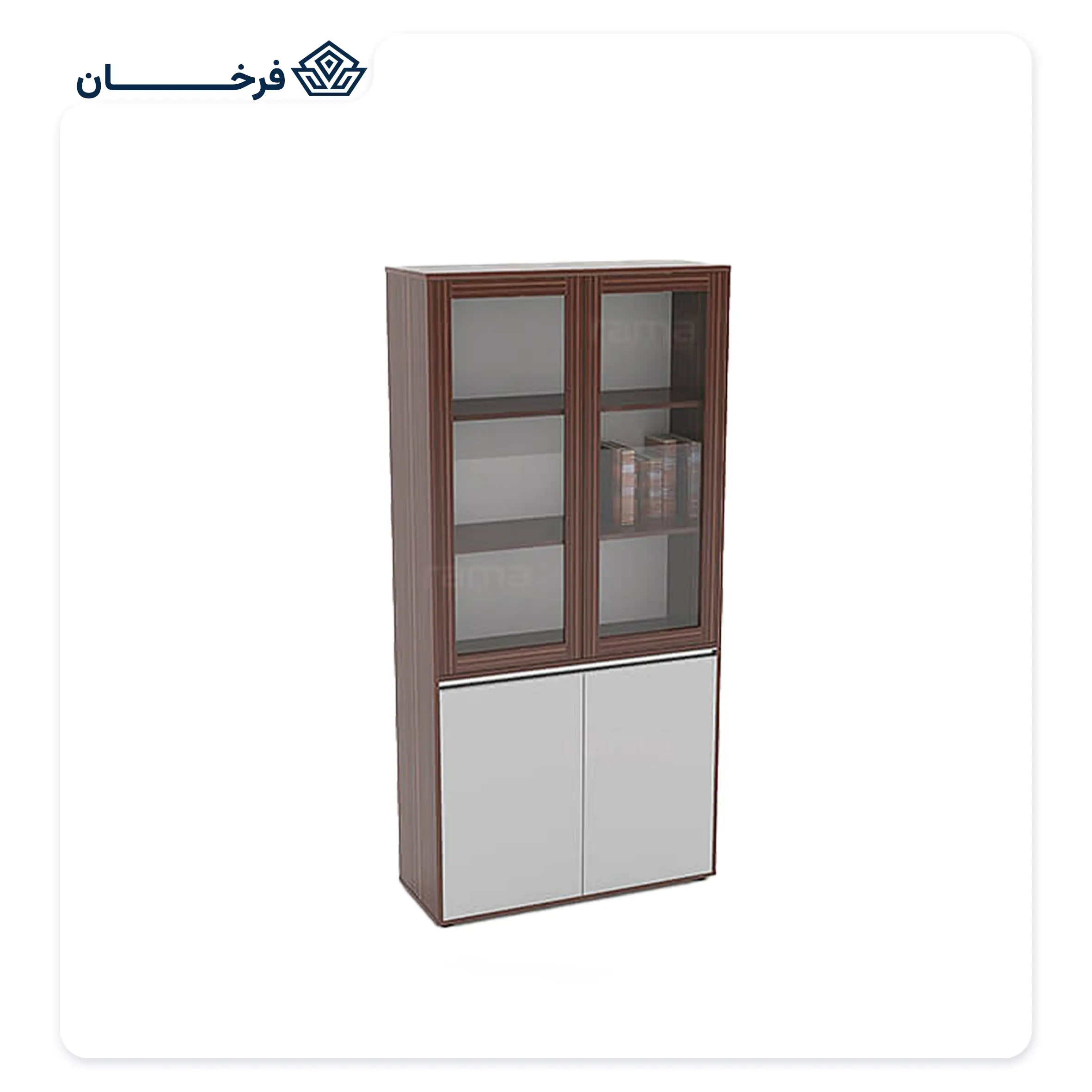 office-book-cases-code-706-1 کتابخانه کارمندی کد 706