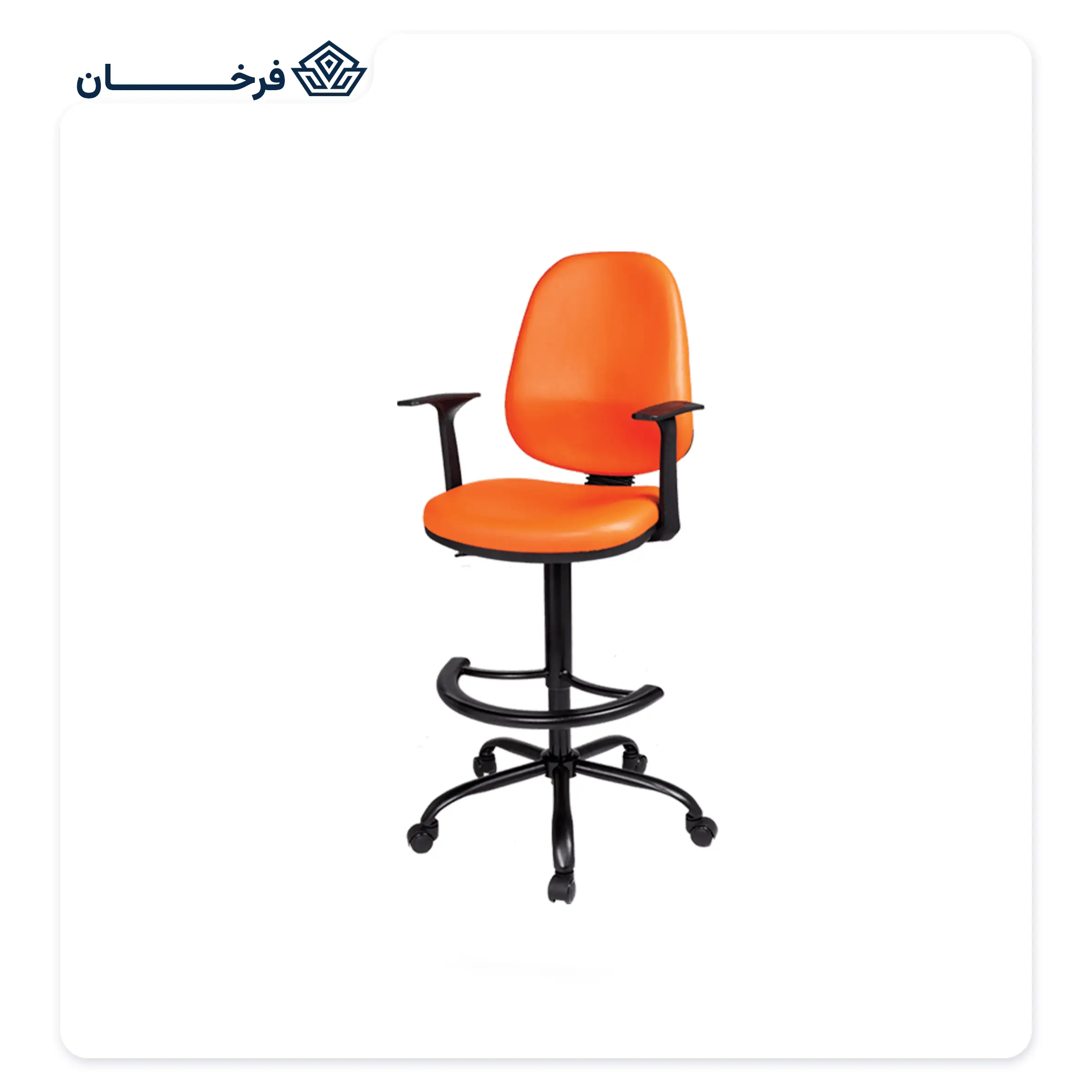 صندلی کانتر و نقشه کشی راحتیران مدل F 709