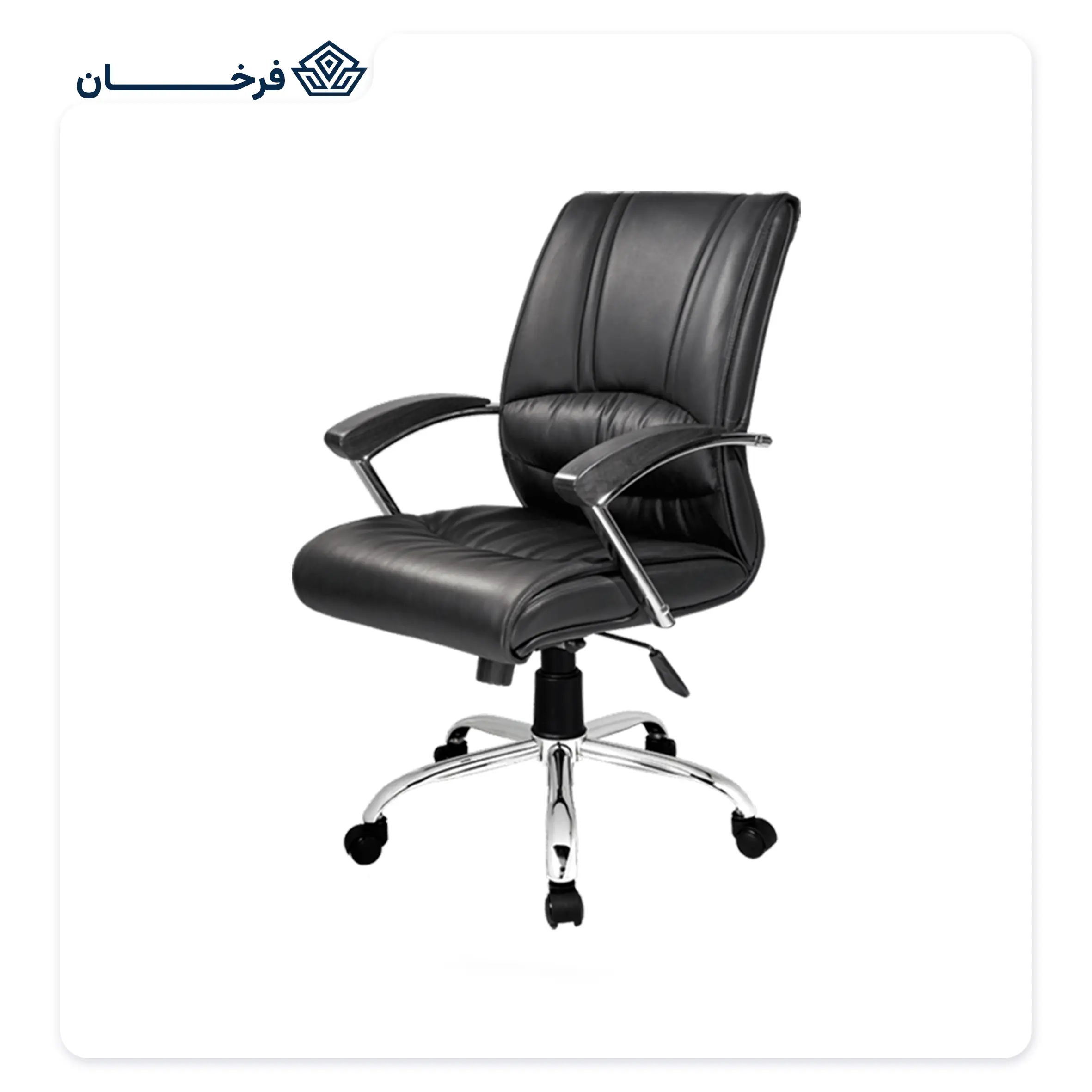 صندلی کارمندی فوم دار راحتیران مدل S 6005