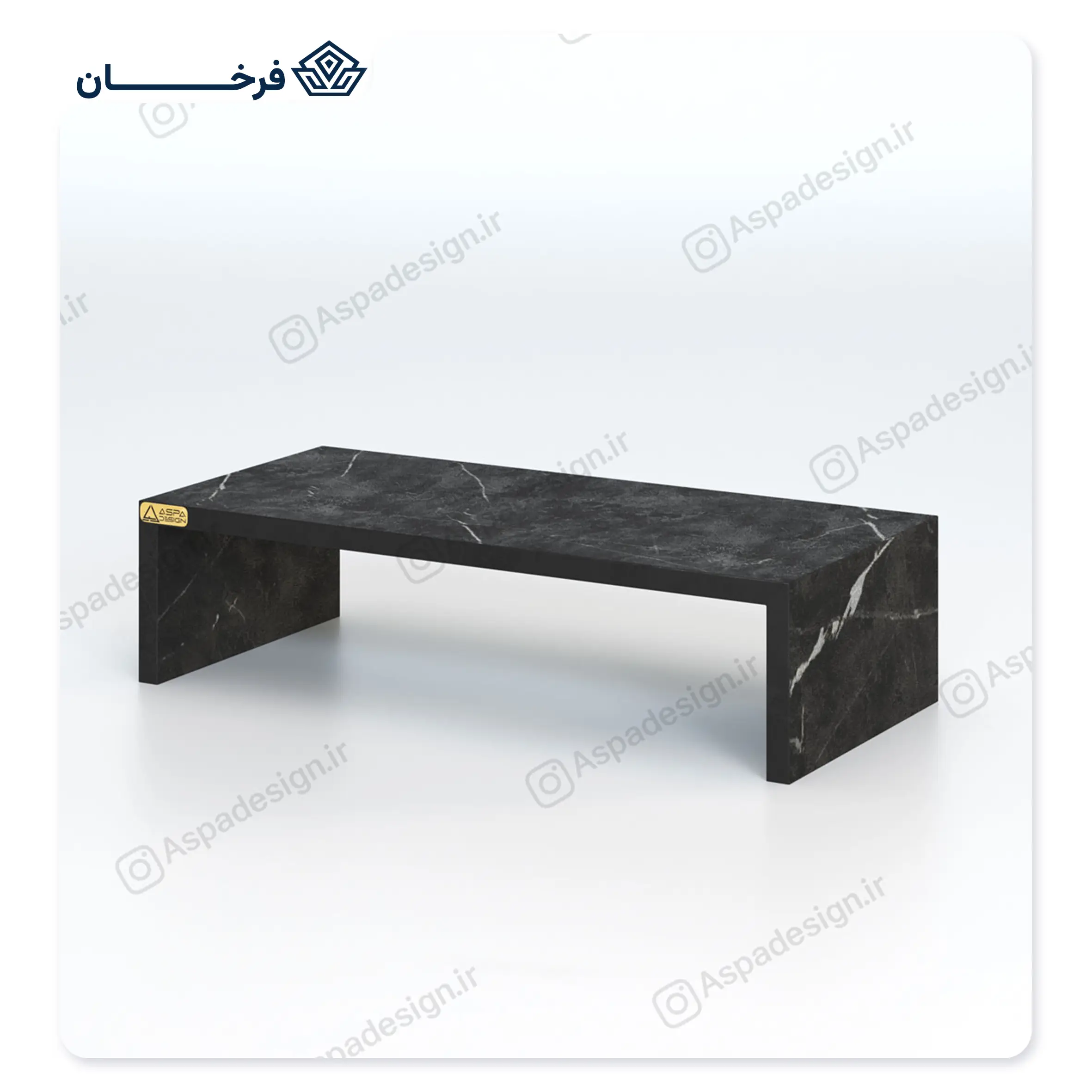monitor-stand-aspa-m102-1 پایه زیر مانیتوری آسپادیزاین کد M-102